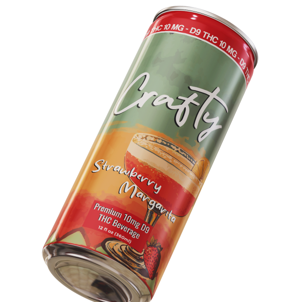 Crafty D9 Strawberry Margarita Drink 10mg