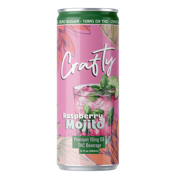 Crafty D9 Raspberry Mojito Beverage 10mg