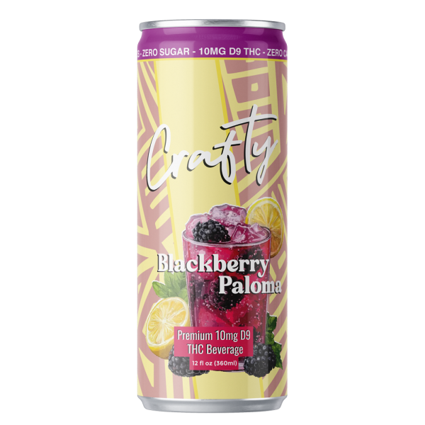 Crafty D9 Blackberry Paloma Beverage 10mg